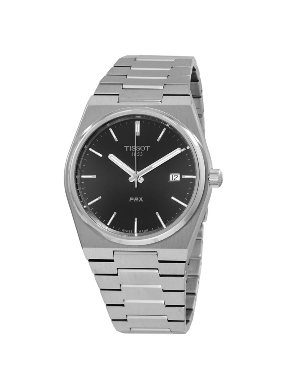 Tissot PRX Men's Watch - Black and Silver